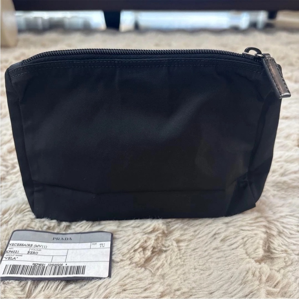 Prada Black Nylon Cosmetic Bag - Picture 2 of 13
